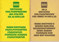 @in 'Kino, Kritisches für Filmfreunde' / @Berlin, Germany / @1974 / @