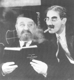 Groucho reading